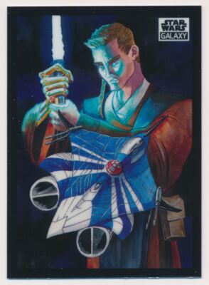 2022 Topps Chrome Star Wars Galaxy #100 Anakin Skywalker | eBay