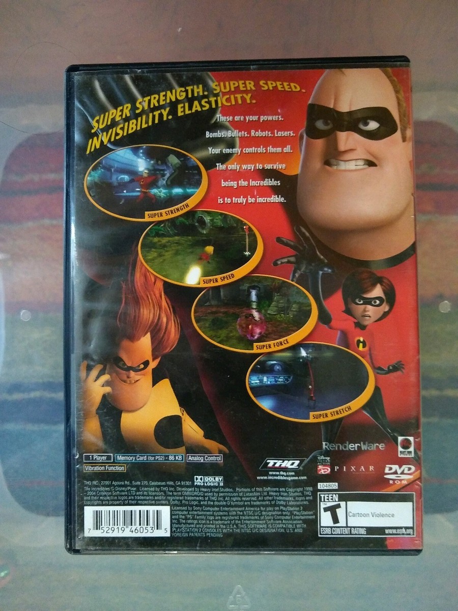 Playstation Xbox One Incredibles Disney Pixar Lego Incredibles