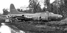 1945 Boeing B -17 Airplane Photo USA Army  Bomber WW2 Nose Art Jungle Crash     