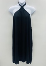 INC International Concepts Womens Size XXL Halter-Neck Midi Dress Black $89 038
