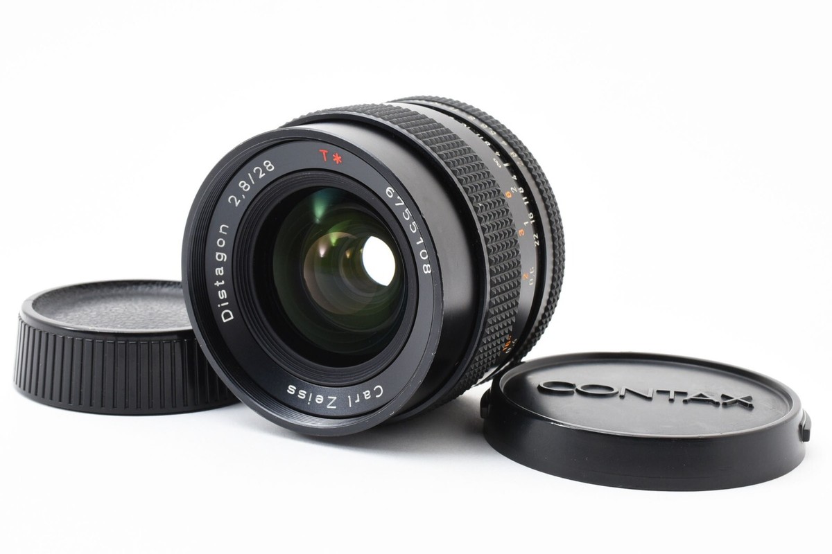 NEAR MINT] Contax Carl Zeiss Distagon T* 28mm f2.8 AEJ from Japan