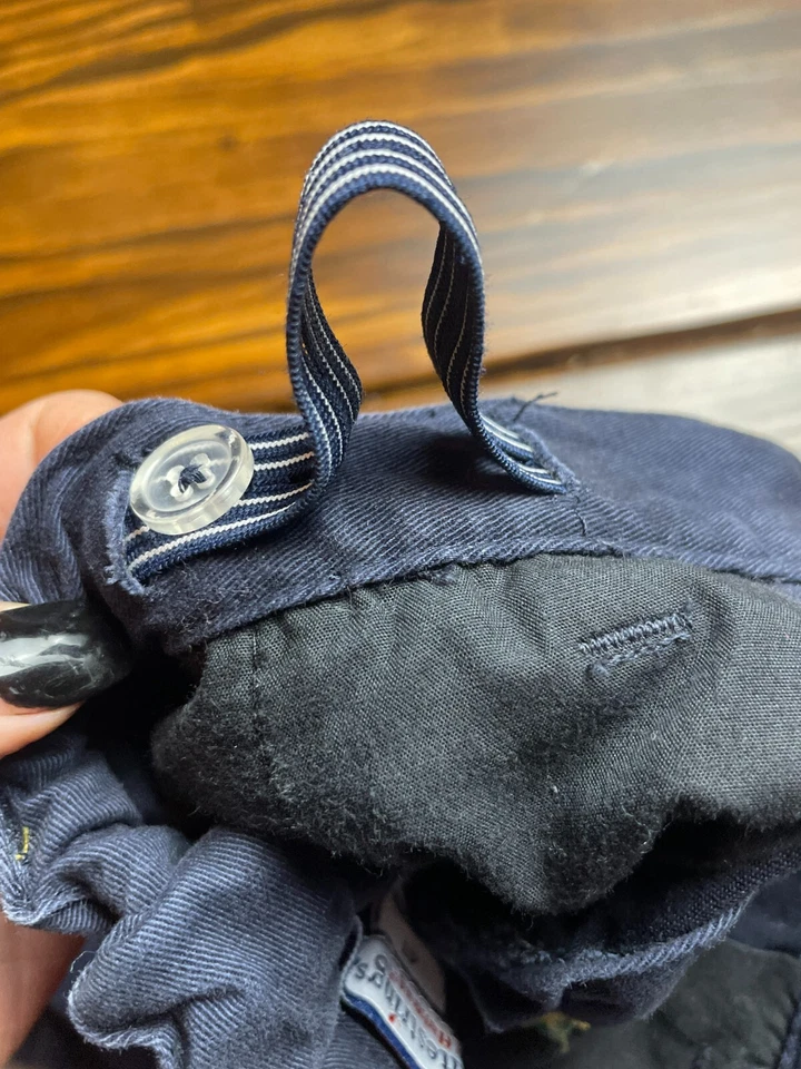 Kitestring by Hartstrings Pants, Girl's 4T Toddler, Navy Blue, Adjustable Waist - Image 4 of 4