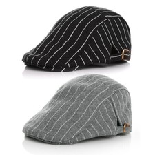 Children's Spring Hat Classic Striped Beret Hat For Children Baby Duckbill Cap