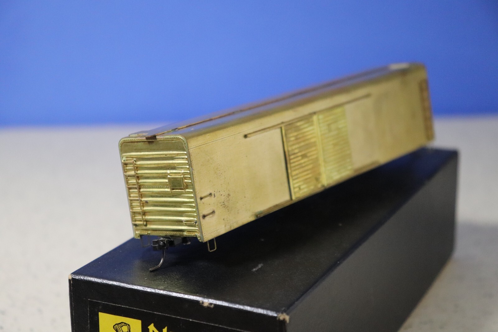 PRR X32 50' Box Car 4door Nickel Plate Products unpainted Brass w/o T&C eBay