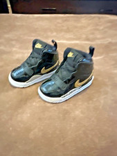 Nike Air Jordan Legacy 312 TD Black Metallic Gold Shoes AT4055-007 Toddler 5C