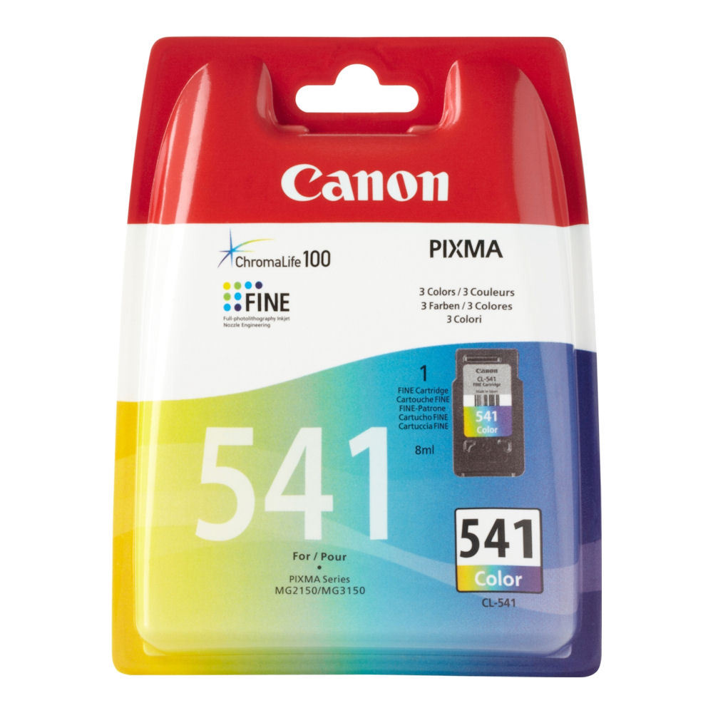 2x Original Canon CL541 Colour Ink Cartridges For PIXMA TS5150