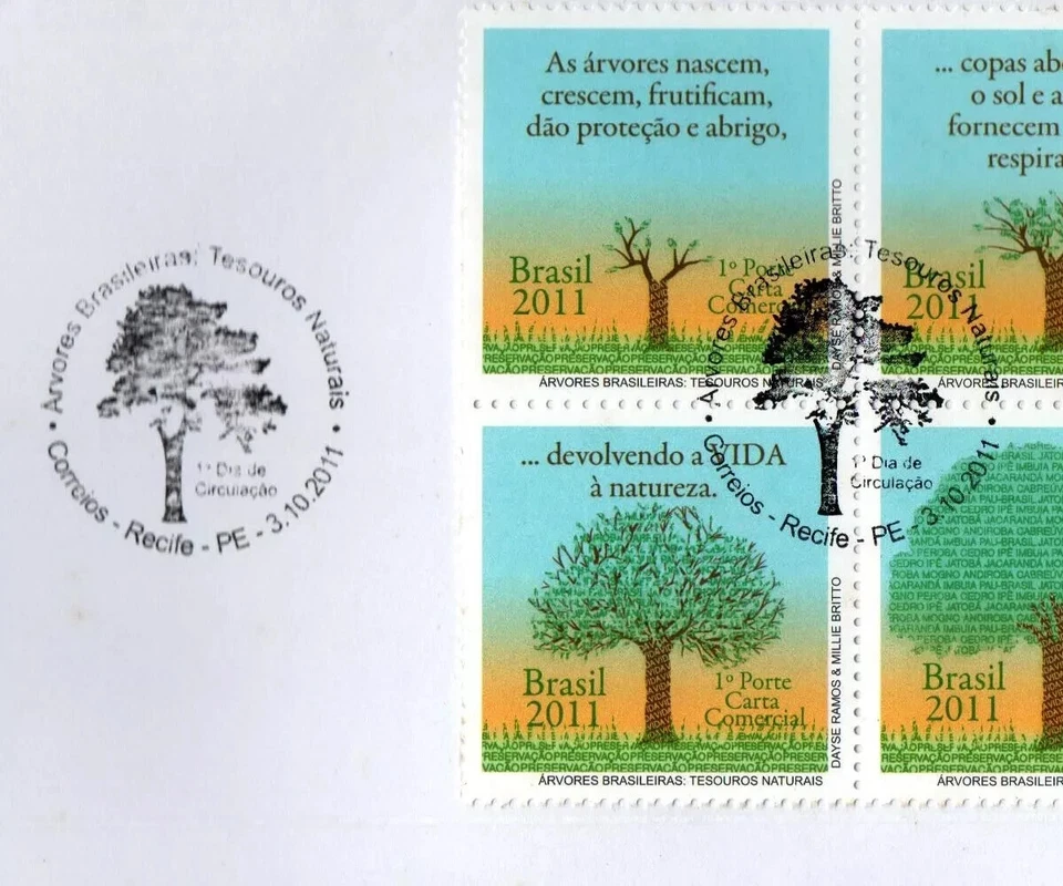 Árboles brasileños 2011 - manchas de óxido Foto 3 de 4