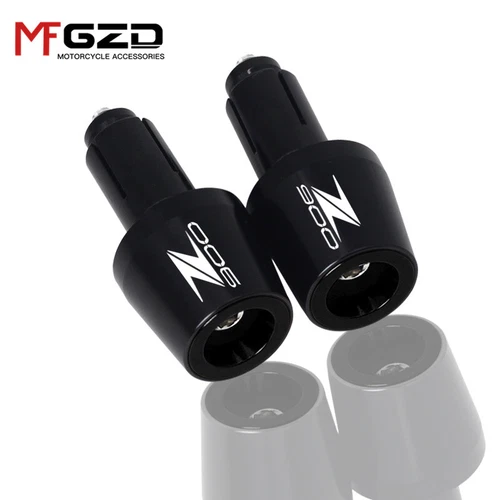 For KAWASAKI Z900 Z900RS Handle Bar Handlebar Grips Cap End handle Plugs - Foto 14 di 27