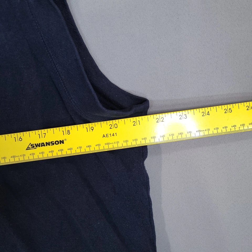 Cutter & Buck Men's Sweater Vest Pullover Sleeveless Navy Size M - Image 2 of 4