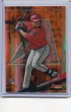 2015 Bowman's Best Orange Refractor Yasmany Thomas Rookie 15/25
