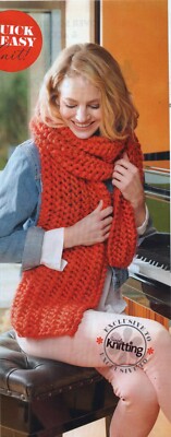 ~ Strickanleitung zum Ausziehen für super groben Netzstichschal ~