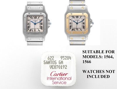 NEW GENUINE LARGE CARTIER SANTOS GALBEE CROWN FOR MODELS: 1564, 1566
