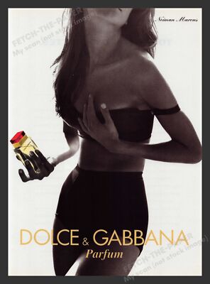 Dolce & Gabbana 1990s Print Advertisement 1994 (See Description