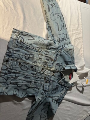 Supreme Black ArkデニムTruckerジャケットBlue