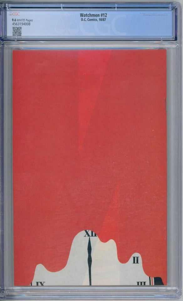 Watchmen 12 CGC Graded 9.6 NM+ Alan Moore DC Comics 1987 - Image 2 of 2