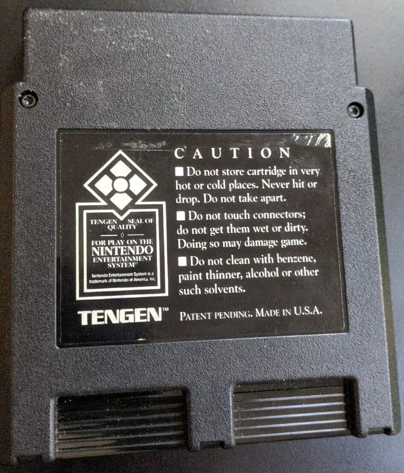 Gauntlet - TENGEN (Nintendo NES 1987) Authentic Tested Working - Image 2 of 2