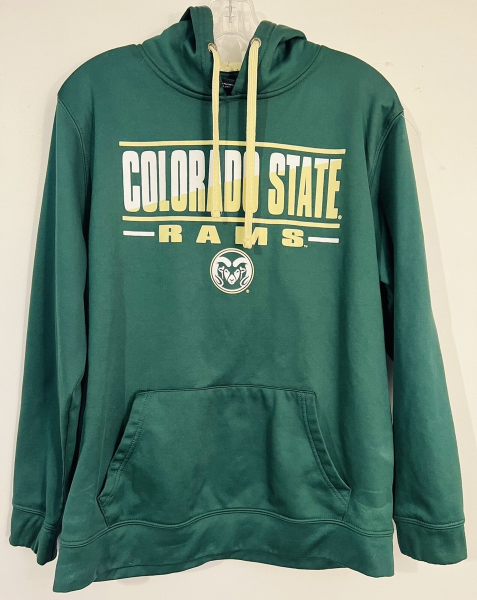 CSU Rams Colorado State Mens Large Hoodie Pullover Sweatshirt