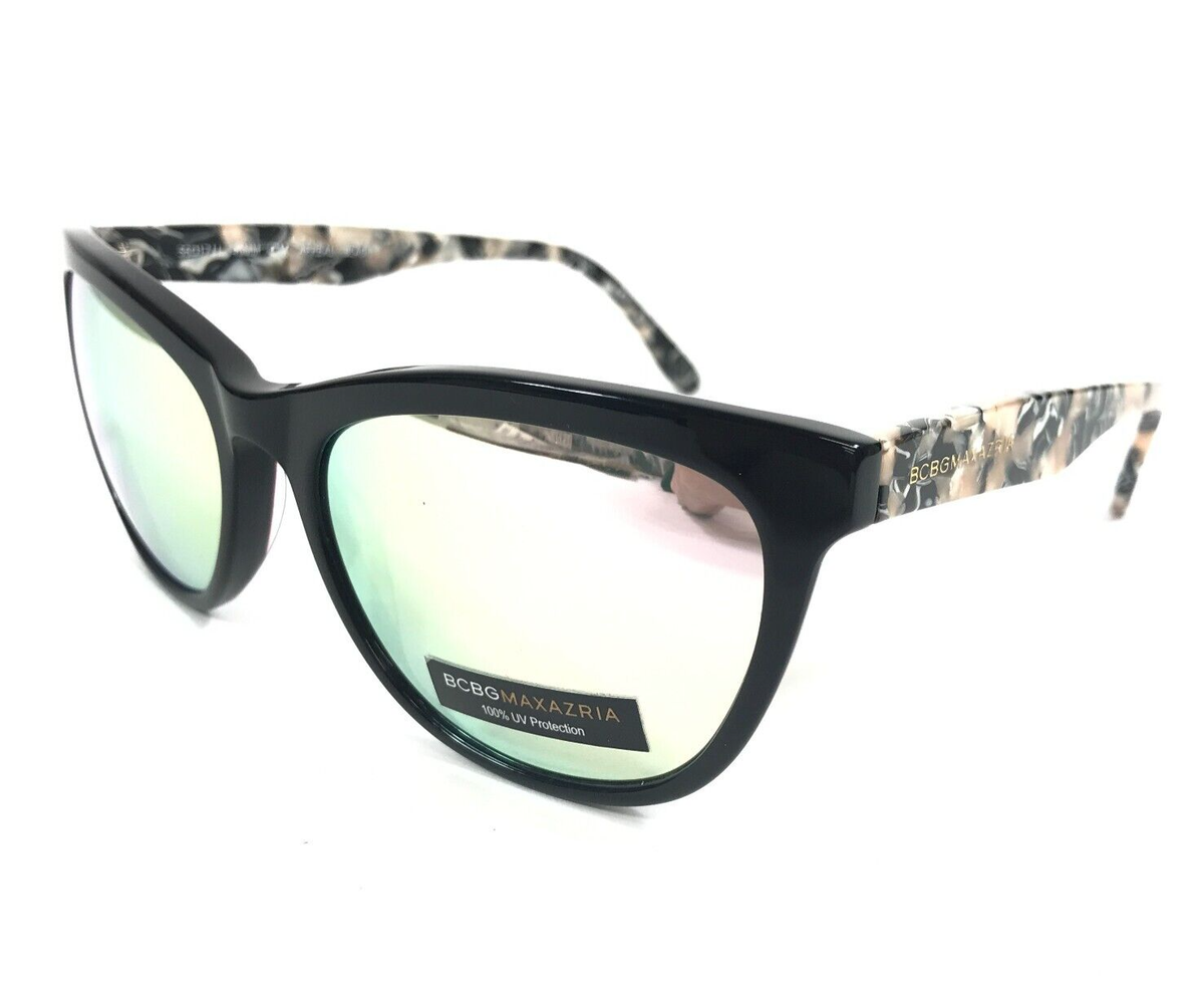 BCBGMAXAZRIA Sunglasses APPEAL BLACK Cat Eye Frames with 