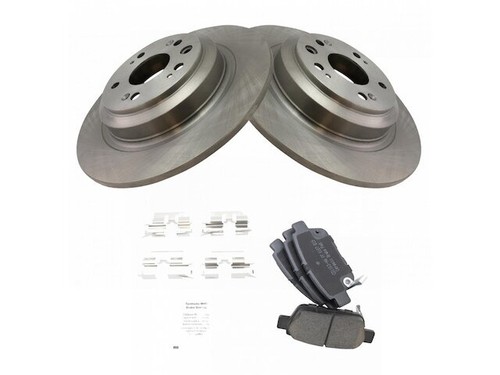 Rear Brake Pad and Rotor Kit For 09-14 Acura TL JV53Y9