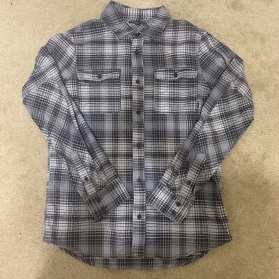 Nike SB Holgate Plaid Flannel Button Up Long Sleeve Check