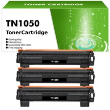 3 Toner fits for Brother TN1050 HL-1110 HL-1112 HL-1210W 1212W DCP-1512 TN-1050