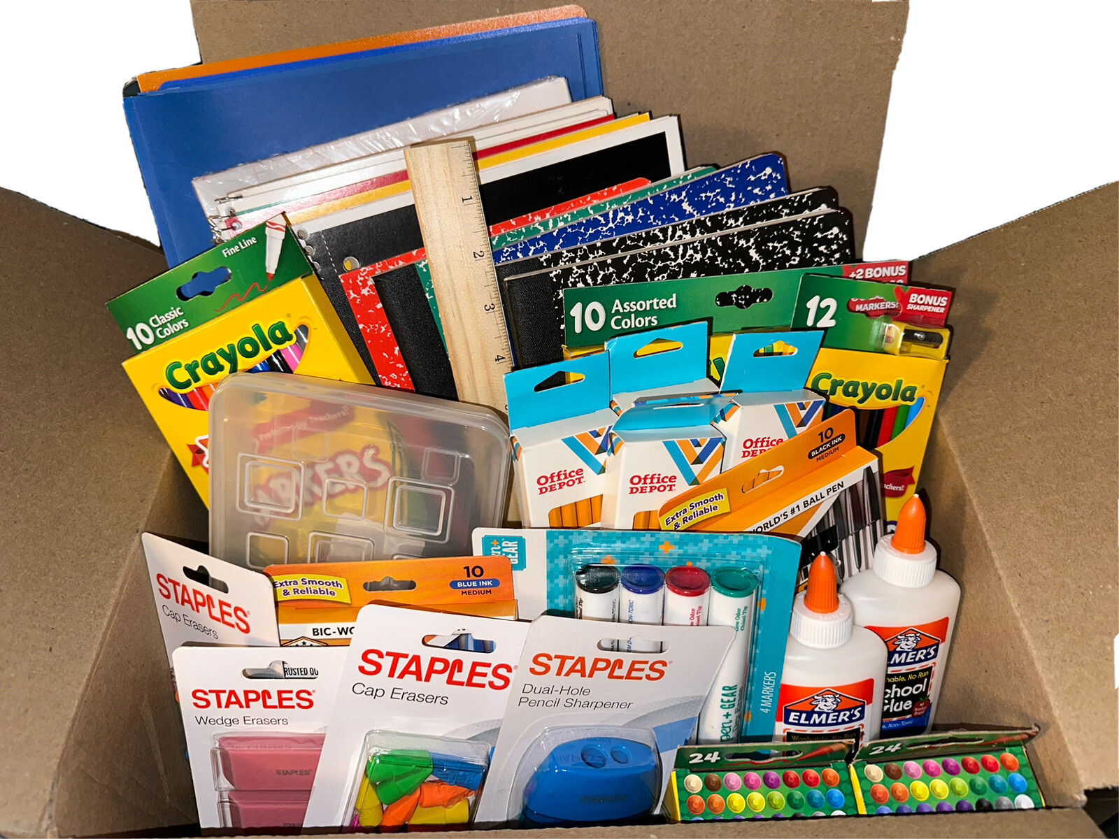 43 Item Pack Back to School Supply Bundle k5 grade eBay