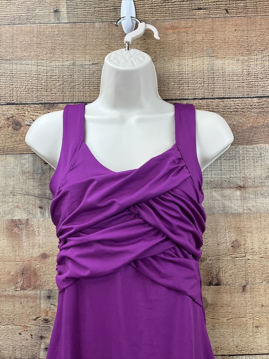 Athleta, Dresses, Athleta Printed Restoration Dress Built In Bra Xs