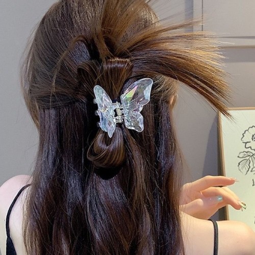 Woman Fake Hair Clip Handmade Clamping and Contracting Beautiful Wig Clip - Picture 5 of 9
