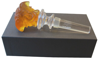 Medusa Flaschenstopfer in amber - II. Wahl - AE 057