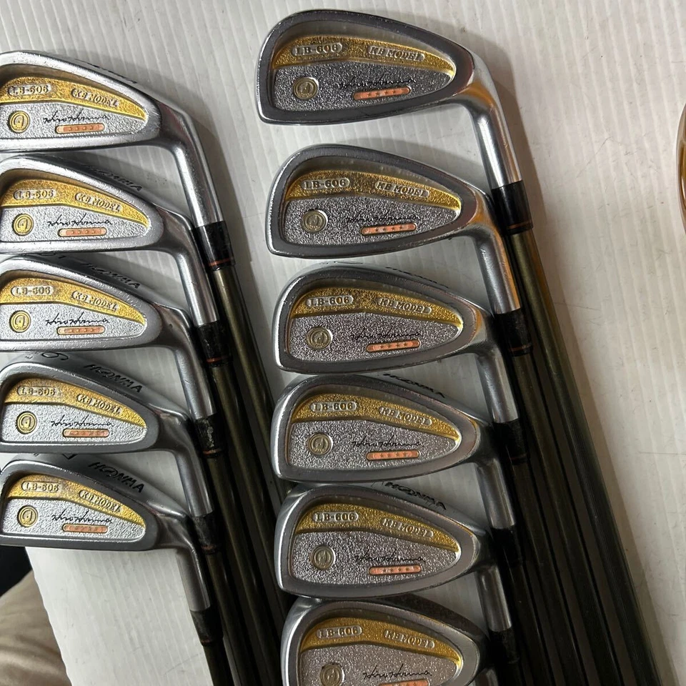 HIRO HONMA LB-606 KB MODEL 4 Star 3~12.SW 11-piece set R2 HONMA - Image 3 of 4