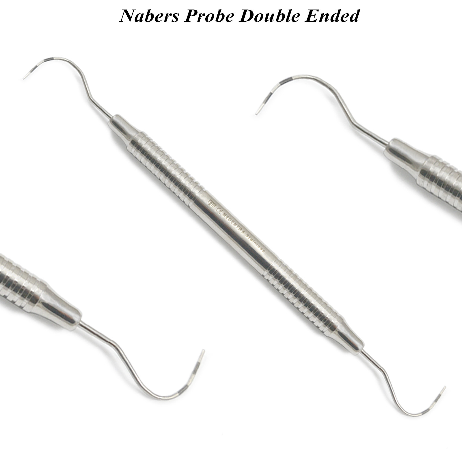 Dental Gracey Curettes Sharpening Periodontal Set Nabers Probe CP 11