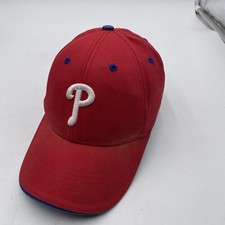 Philadelphia Phillies Youth Hat Red Strapback Adjustable Fan Favorite Fading Bil