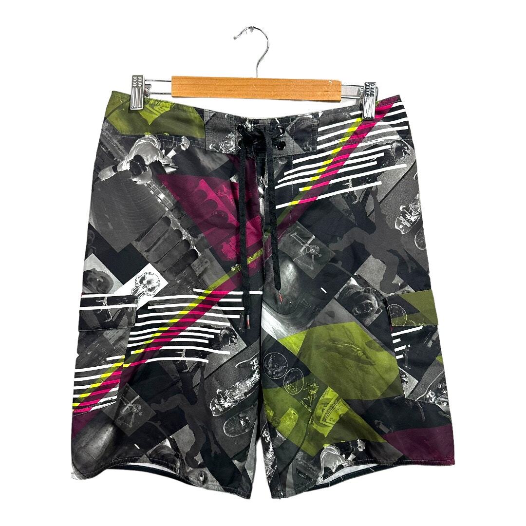 Tony Hawk Board Shorts Swimsuit Swim Trunks Size 30