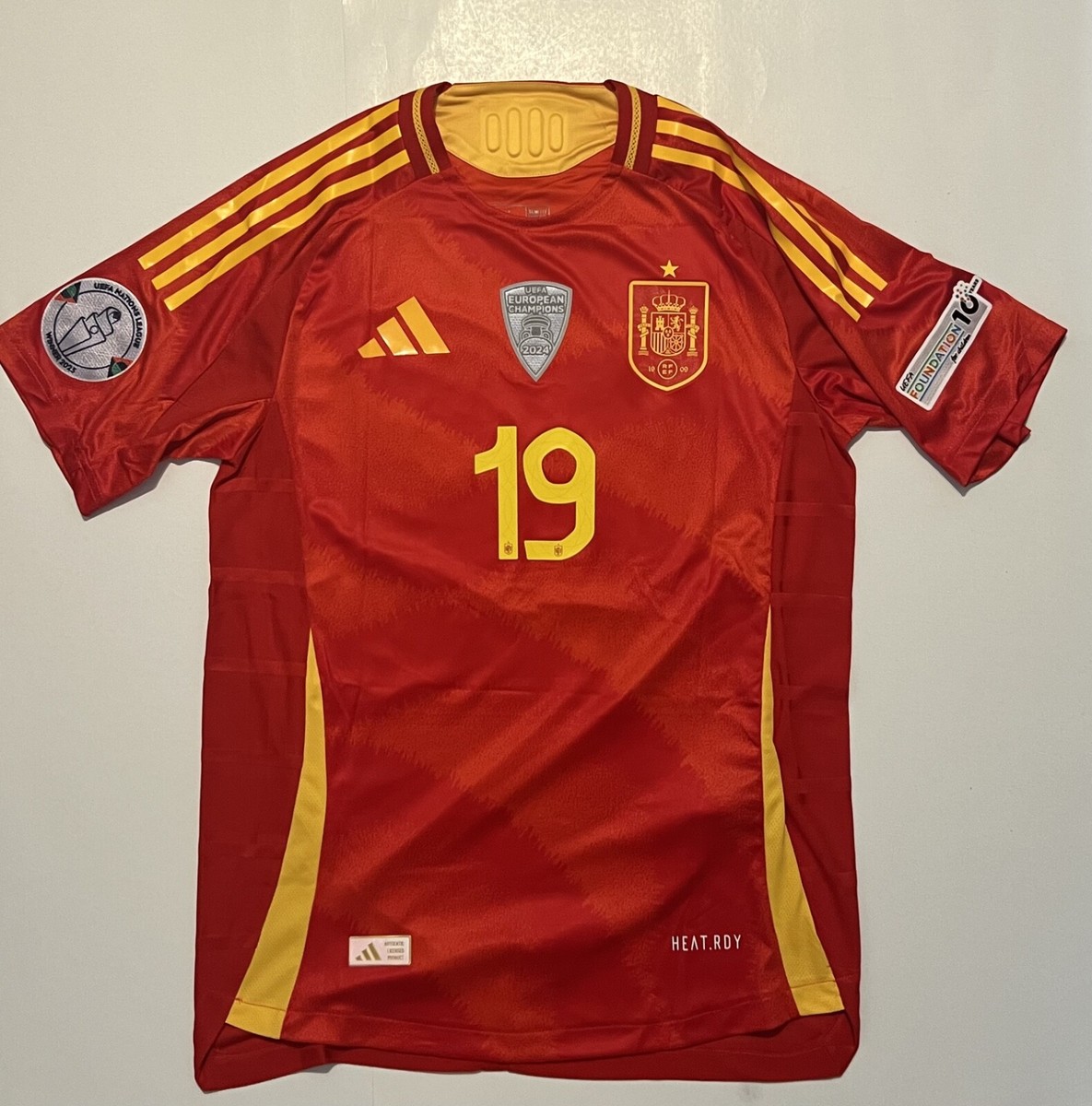 Lamine Yamal Spain Jersey #19 2024/25 Nations League | eBay