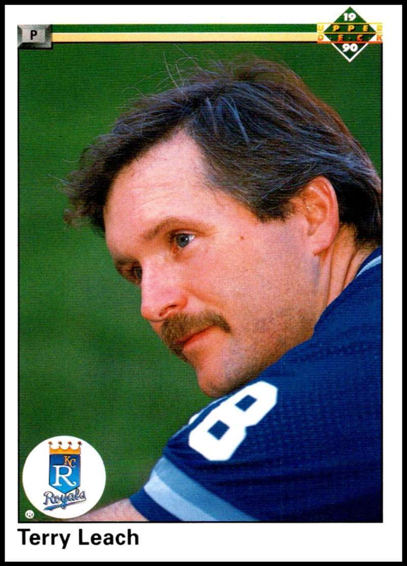 1990 Upper Deck #642 Terry Leach MLB NM Royals