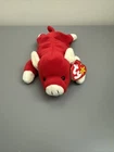 Ty Beanie Baby SNORT The Bull STYLE 4002 1995 Numerous Tag Errors RARE Vintage