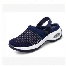 Women Walking Shoes Orthopedic Diabetic Air Cushion Sneakers Slip-On Sandals New