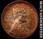 1932-D Lincoln Wheat Cent- Choice Gem Brilliant Uncirculated Color #J8872