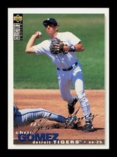 1995 Collector's Choice #476 Chris Gomez Silver Signature Detroit Tigers