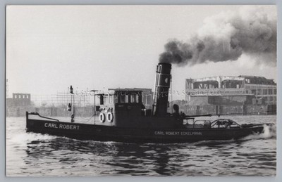 Hamburg - Dampfer CARL ROBERT - altes Foto