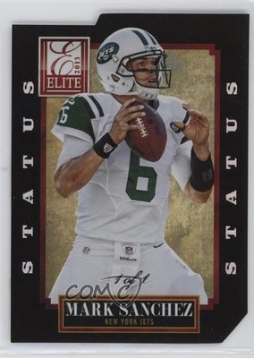 2013 Panini Elite Status Black Die-Cut 1/1 Mark Sanchez #67 17a5