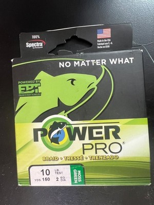 Power Pro Braided Line Original PowerPro [150 yard, Moss 1092
