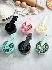 10-Piece Measuring Cups & Spoons Set – Durable Stackable Kitchen Measuring Tools