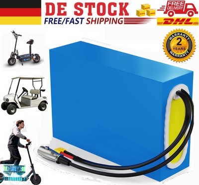 E-bike Akku 48V 52V 60V 72V Akkupack Lithium Pedelec Fahrradakku Batterie DE