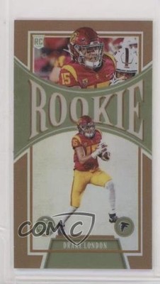 2022 Panini Legacy Bronze /75 Drake London #8 RC 0ps8