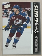 KYLE BURROUGHS 2021-22 Upper Deck Young Guns Rookie Card #206 RC  L.A. Kings
