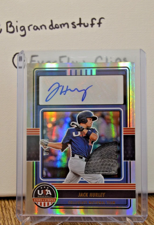 2023 USA Stars Stripes Jack Hurley Arizona Diamondbacks Auto #CNTS-JH 07 /10 - Image 3 of 4