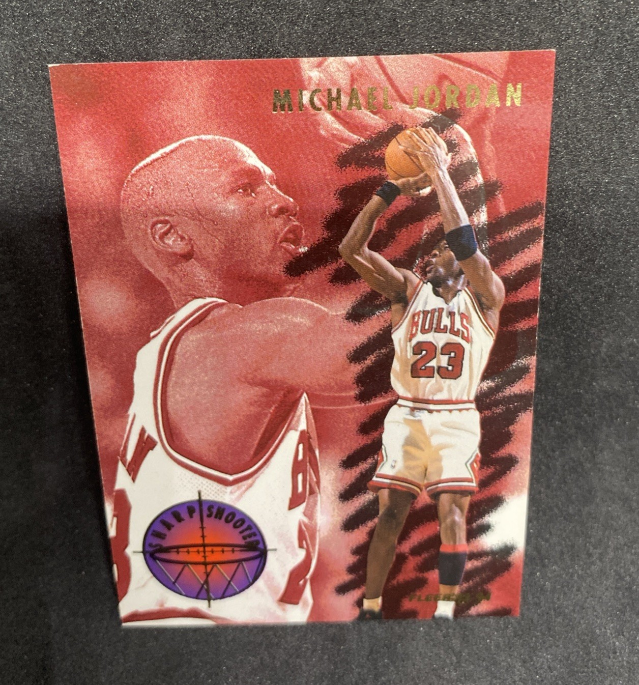 Fleer 93-94 Michael Jordan Sharpshooter 3 of 10