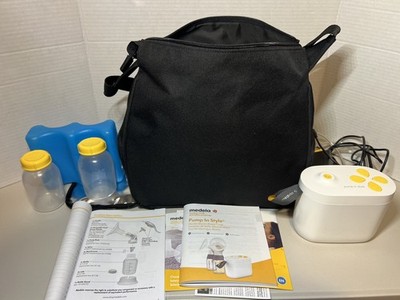 Medela Pump In Style Pro Double Electric Breast Pump Kit 24mm w/ Bottles 