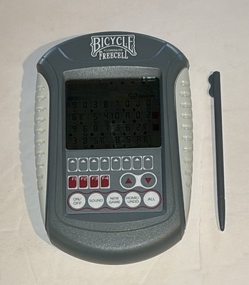 FreeCell Bicycle Illuminated Touch Screen Techno Source Handheld Game wStylus